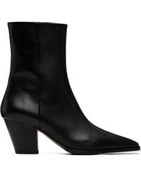 Aeyde - Hedvig Cowboy Ankle Boots - Lyst