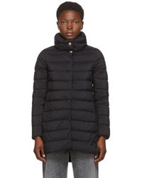 Herno Manteau en duvet noir Matte Amelia