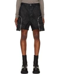 Rick Owens - Tower Bauhaus Denim Shorts - Lyst