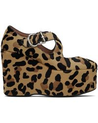 Alaïa - Criss Cross Wedge Heels - Lyst