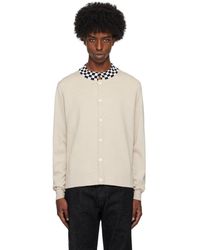 Second/Layer - Crew Collar Knit Cardigan - Lyst