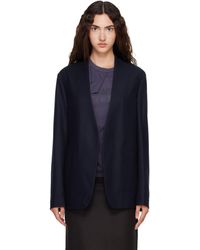Maison Margiela - Minimal Virgin Wool Blazer - Lyst