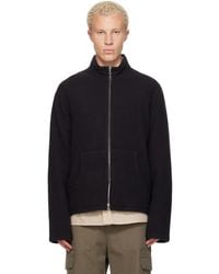 Rier - Full Zip Fleece Sweater - Lyst