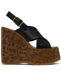 Chloé - Maxime Wedge Sandal - Lyst