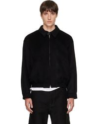 Tonywack - Wool & Silk Blouson Jacket - Lyst