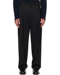 LE17SEPTEMBRE - Two Tuck Wool Trousers - Lyst