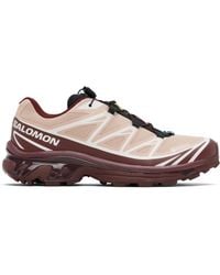 Salomon - Burgundy Xt-6 Gore-Tex Sneakers - Lyst
