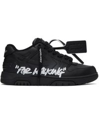 Off-White c/o Virgil Abloh - Off- baskets out of office 'for walking' noires - Lyst