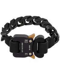 1017 ALYX 9SM - Bracelet-chainette noir à boucle rapide - Lyst