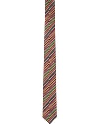 Paul Smith - Cravate e à rayures verticales emblématiques - Lyst
