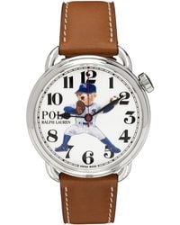 Polo Ralph Lauren - ブラウン Polo ベア Yankees 腕時計 - Lyst