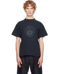 Balenciaga - Standard Address Crest T-Shirt - Lyst