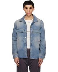 Courreges - Workwear Denim Shirt - Lyst