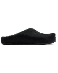 Marni - Fussbett Sabot Slip-On Loafers - Lyst