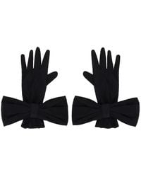 ShuShu/Tong - Ssense Exclusive Bow Gloves - Lyst