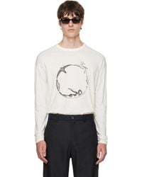 Bluemarble - Off- 'Circle Of Life' Long-Sleeve T-Shirt - Lyst