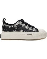 Amiri - Glitter Stars Court Low Sneakers - Lyst