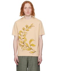 Paul Smith - Beige Laurel T-shirt - Lyst