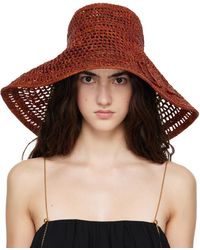 Chloé - 'the Raffia Capeline' Beach Hat - Lyst