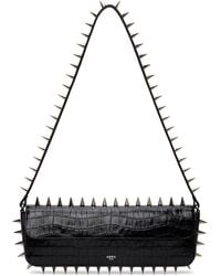 Abra - Sac Baguette Noir À Clous - Lyst