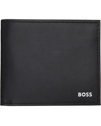BOSS - Buffed Leather Wallet - Lyst