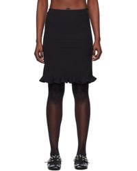 we11done - Flared Midi Skirt - Lyst
