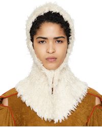 Kiko Kostadinov - Off- Carla Knitted Hood - Lyst