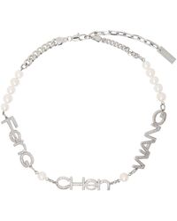 Feng Chen Wang - Pearlcrystal Necklace - Lyst