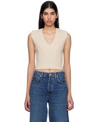 Rag & Bone - Off- Elizabeth Vest - Lyst