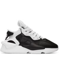 Y-3 Baskets noires et blanches Kaiwa