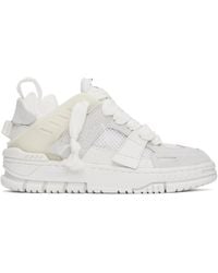 Axel Arigato - White & Gray Area Patchwork Sneakers - Lyst