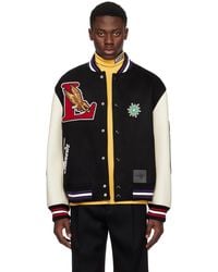 Lanvin - Future Edition Leather Bomber Jacket - Lyst