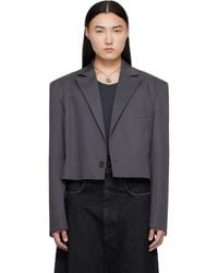 Lu'u Dan - Slashed Blazer - Lyst