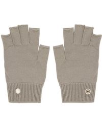 Rick Owens - Off-white Fingerless Gloves - Lyst