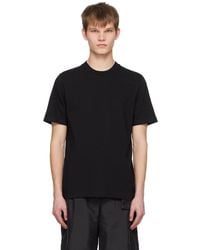 Jil Sander - Black Crewneck T-shirt - Lyst