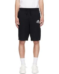 Balmain - Vine Print Sweat Shorts - Lyst