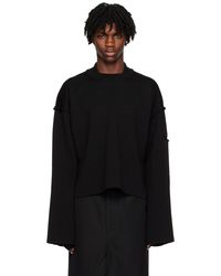 Rick Owens - Black Tommy Lupetto Sweater - Lyst