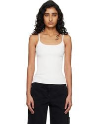 Courreges - Reedition Rib Knit Tank Top - Lyst