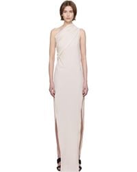 Rick Owens - Off- Hollywood Athena Arrowhead Maxi Dress - Lyst