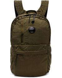C.P. Company - Khaki Nylon B Backpack - Lyst