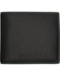 Marni - Contrast Stitching Leather Bifold Wallet - Lyst