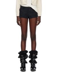 R13 - Tailored Micro Shorts - Lyst