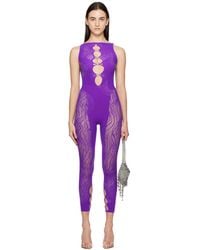 Poster Girl - Rhinestoned Janice Jumpsuit - Lyst