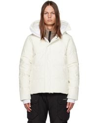 Canada Goose - White Humanature Macmillan Down Jacket - Lyst