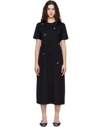 Simone Rocha - Embellished Easy T-Shirt Midi Dress - Lyst