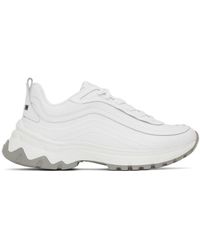 MSGM Minimal Chunky Sole Sneakers - White