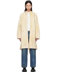 Helmut Lang - Off- Painted Denim Coat - Lyst