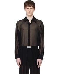 Louis-Gabriel Nouchi - Classic Transparent Shirt - Lyst