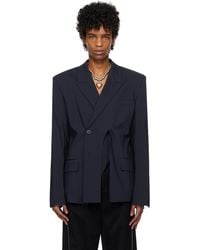 OTTOLINGER - Oversize Split Blazer - Lyst