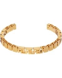 Versace - Greca Cuff Bracelet - Lyst